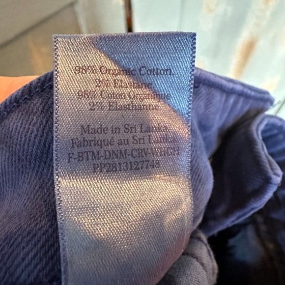 Everlane The Curvy Way-High Jean Archroma Deep Lapis Sz 32 NWT - Picture 10 of 15